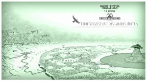 Karte des Landes Unten